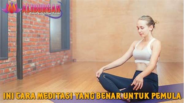 Cara Rutin Meditasi Untuk Pemula