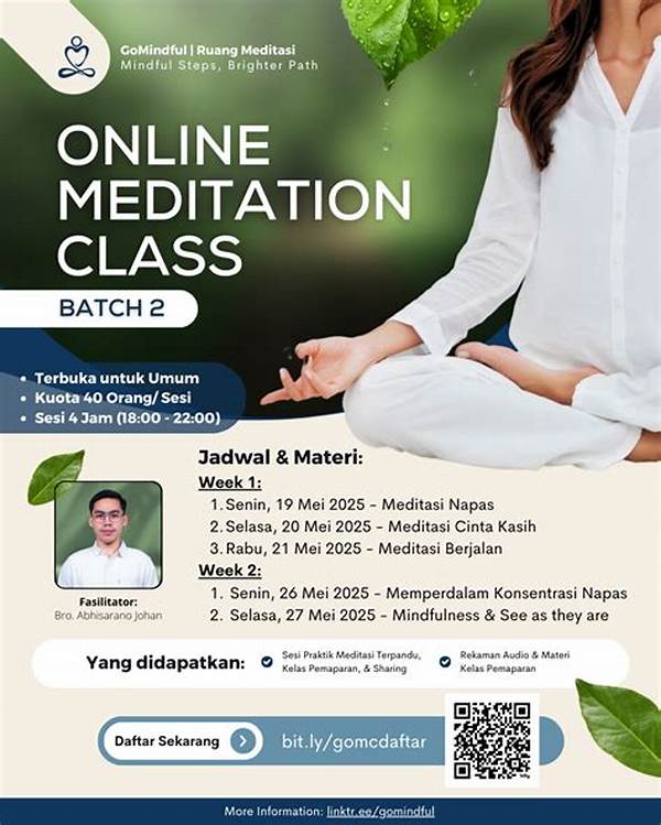 Sesi Meditasi Terpandu Secara Online