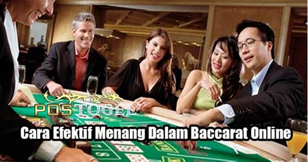 Teknik Efektif Baccarat Online
