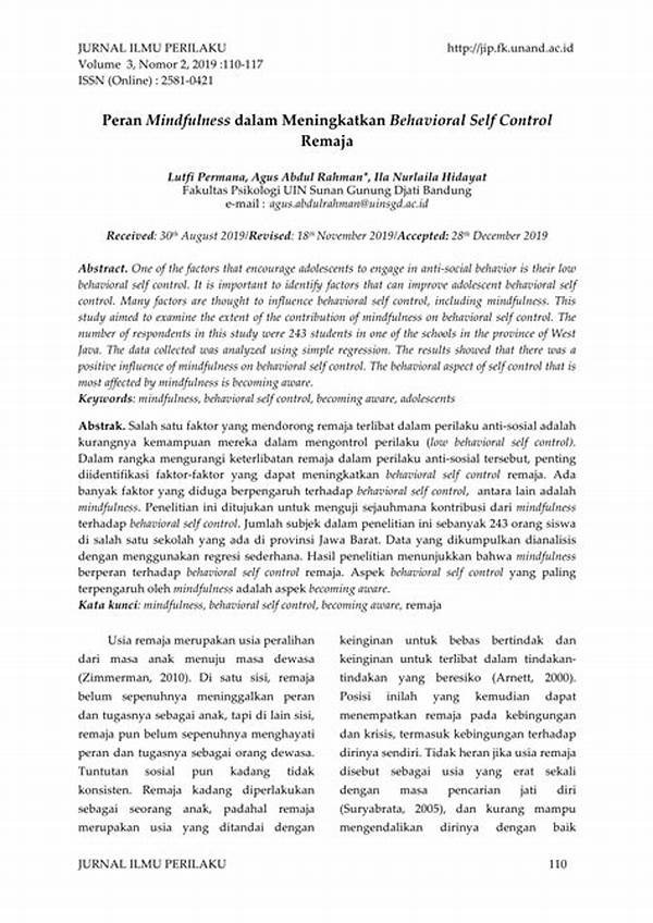 Pengaruh Mindfulness Pada Kinerja Atletik