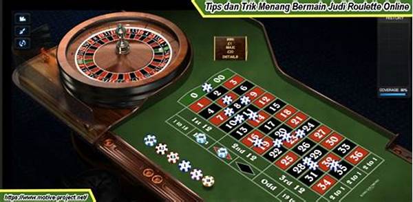 Tips Menang Bermain Roulette Online